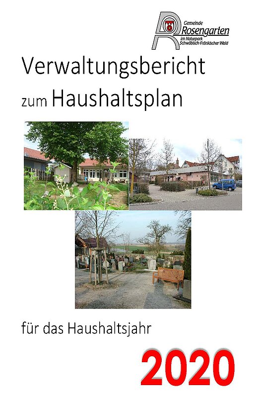 Deckblatt Verwaltungsbericht 2020