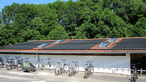 Solaranlage Freibad Rieden