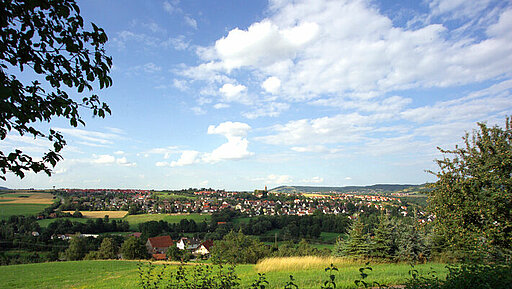 Blick auf Westheim