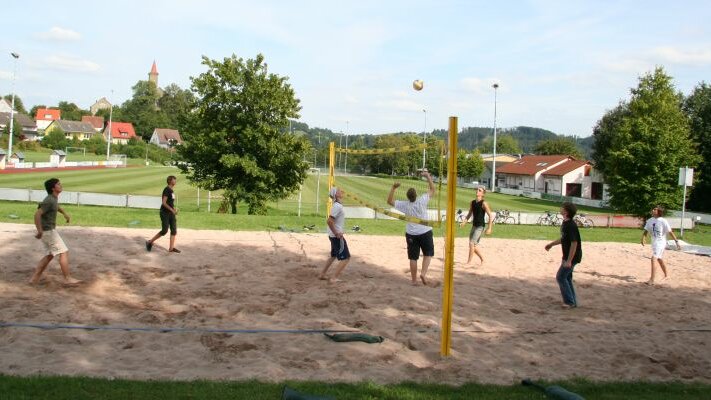 Beachvolleyballfeld