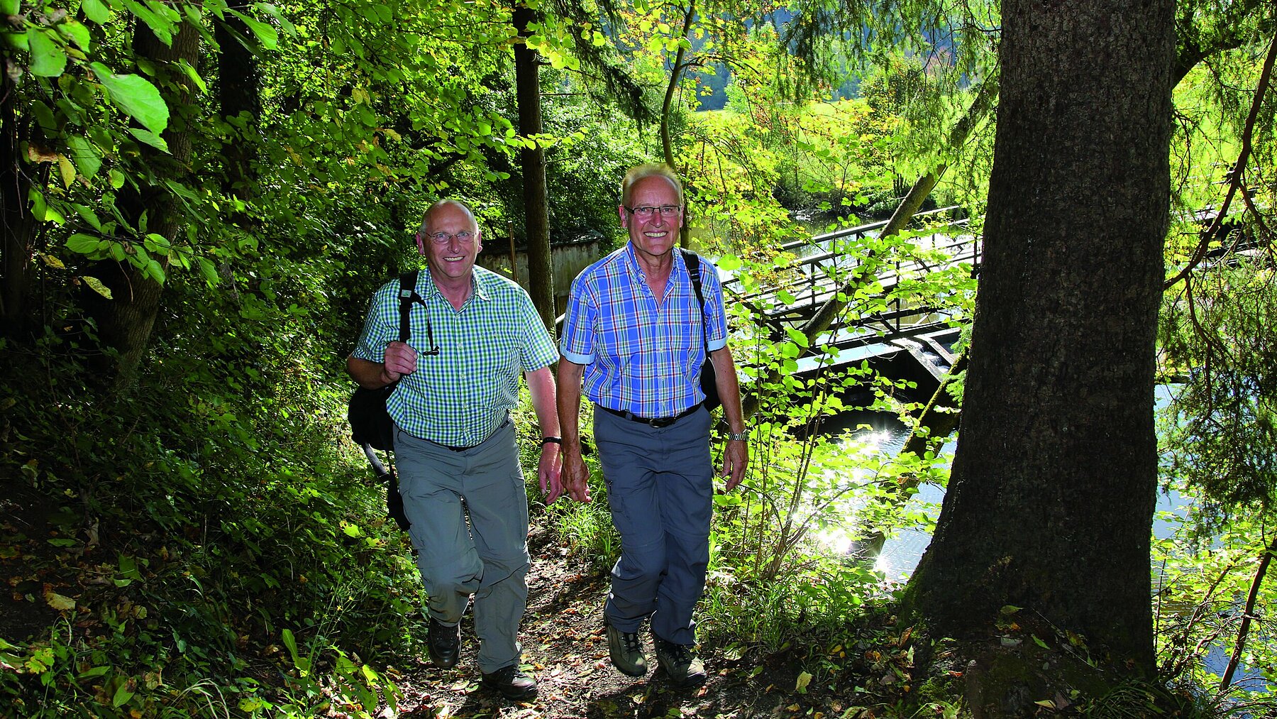 2 Männer beim Wandern