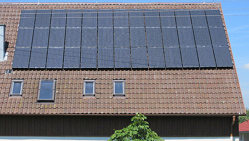 Fotovoltaik Sanzenbach Strasse 22